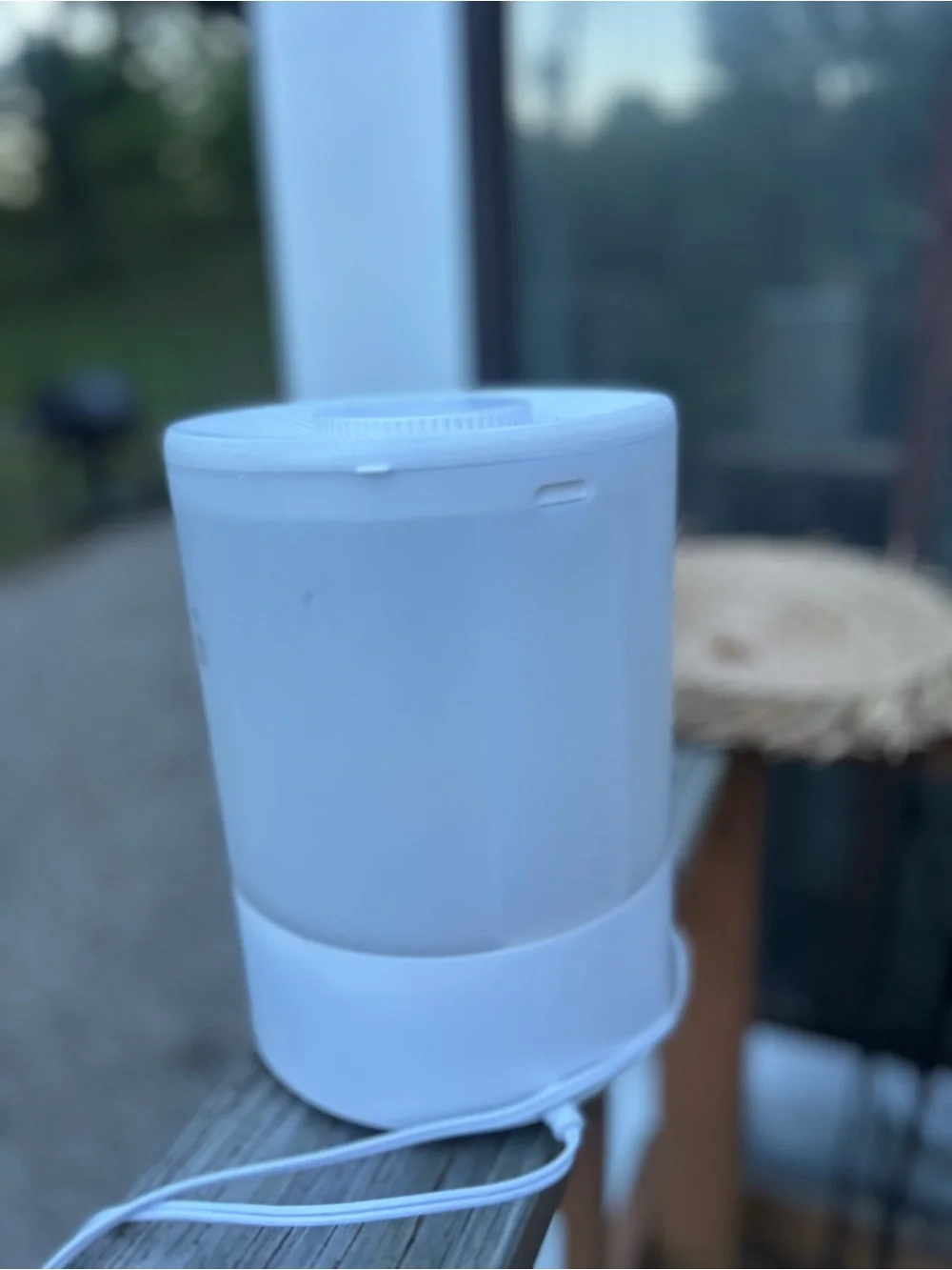 White Ultrasonic Cool Mist Humidifier - Home Bath